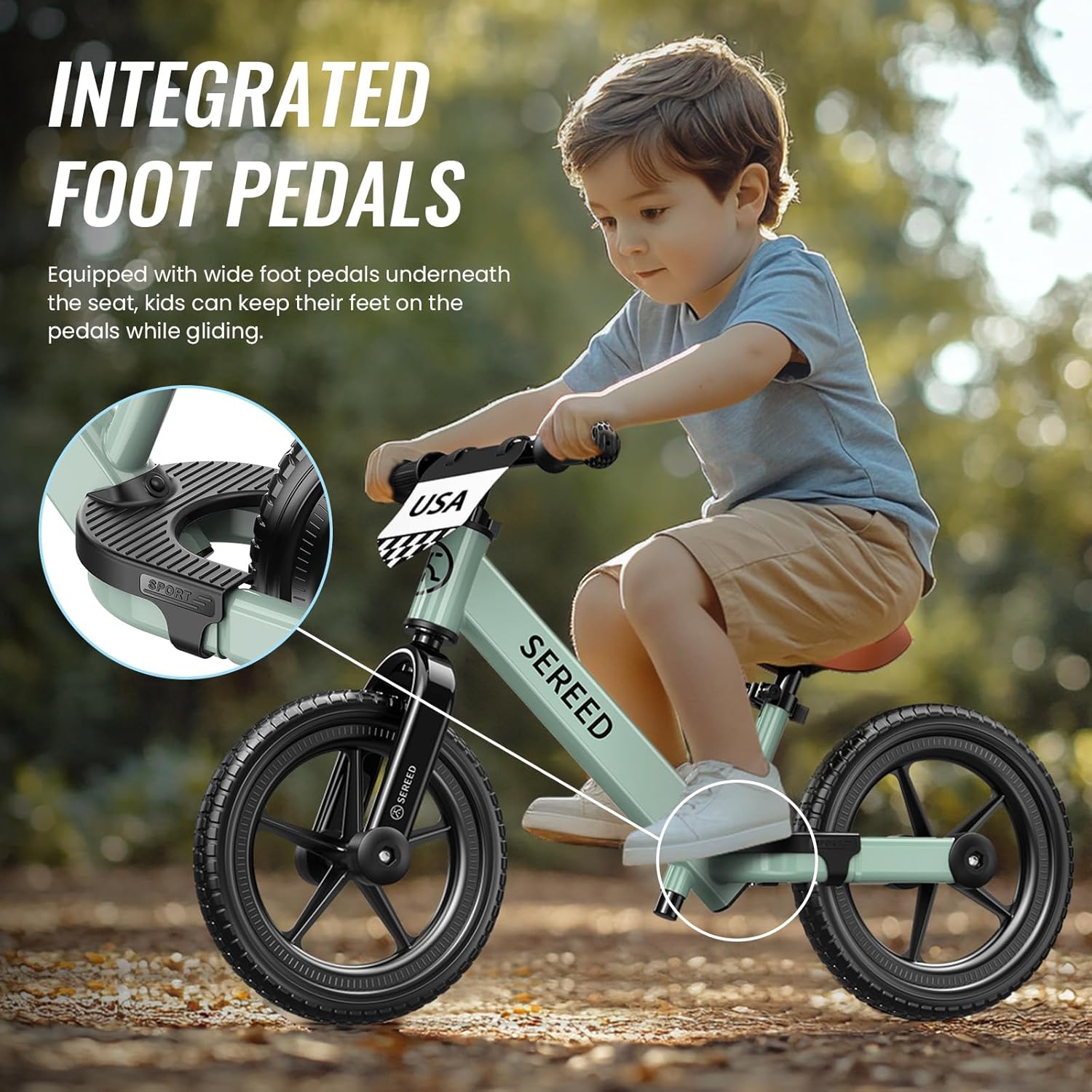 Thumbnail 1 de SEREED Toddler Balance Bike 13-inch