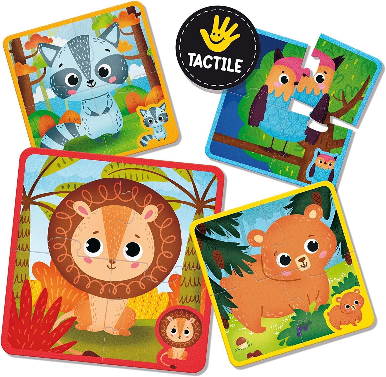 Thumbnail 1 de Lisciani Giochi Montessori Baby Touch puzzle 92680