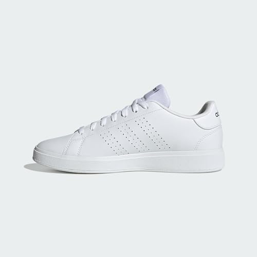 Thumbnail 3 de adidas Advantage Base 2.0, scarpe da uomo con lacci, bianco e Shadow Navy