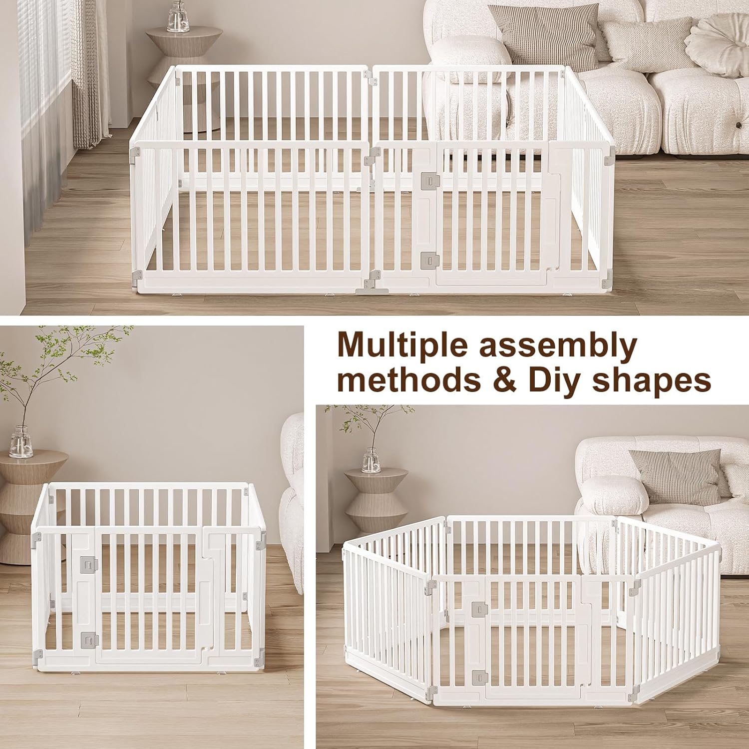 Thumbnail 3 de Welpenlaufstall mit Tür 89 x 89