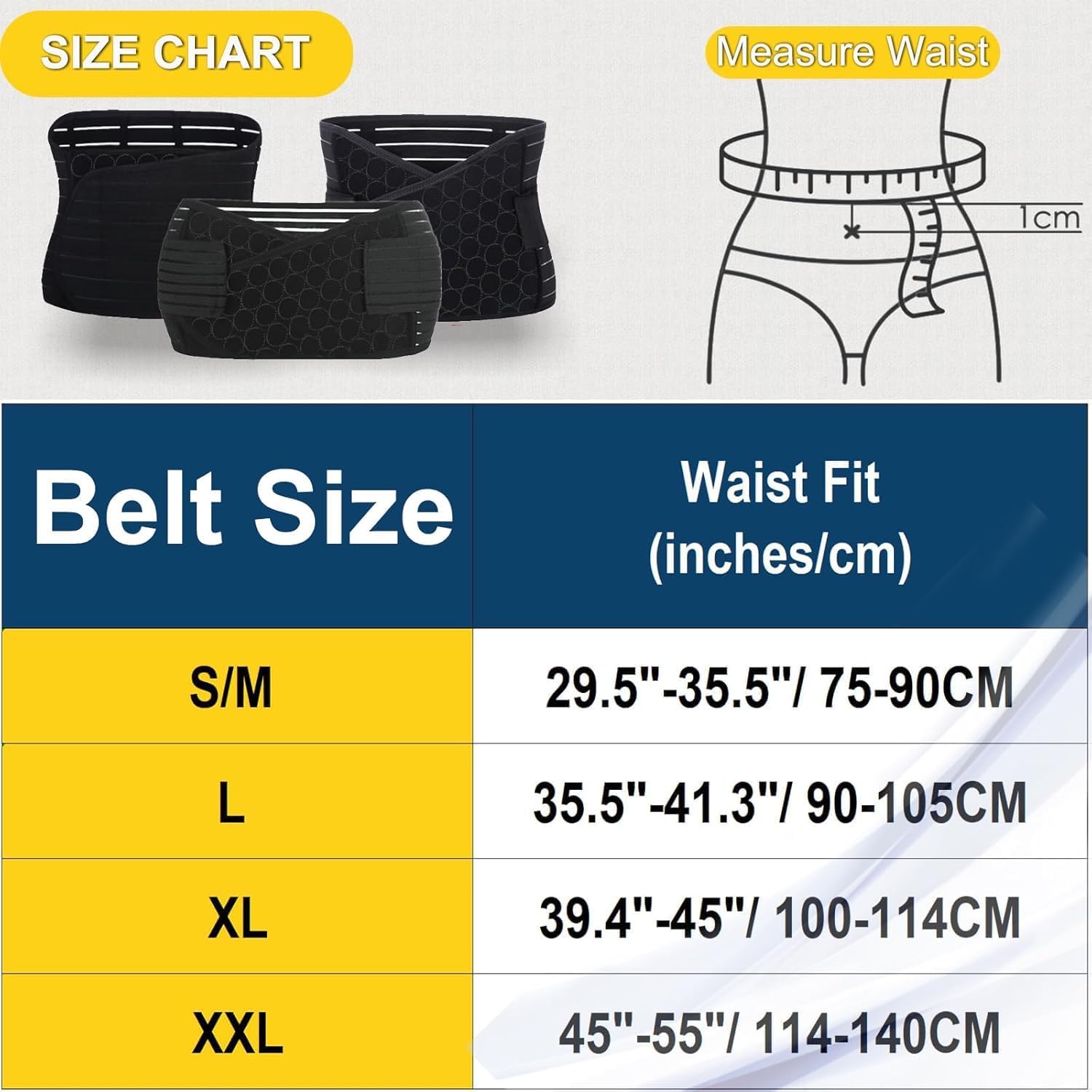 Detalle 2 de ChongErfei 3 in 1 Postpartum Belly Wrap – 3-in-1 Belly/Waist/Pelvis Belt for Postpartum Support