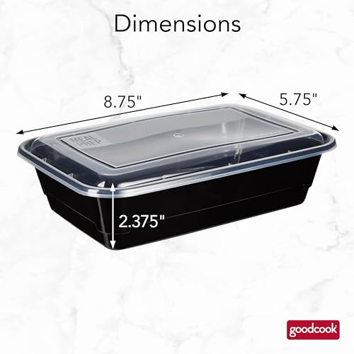 Thumbnail 1 de GoodCook Meal Prep Containers, Single Compartment 10-Pack
