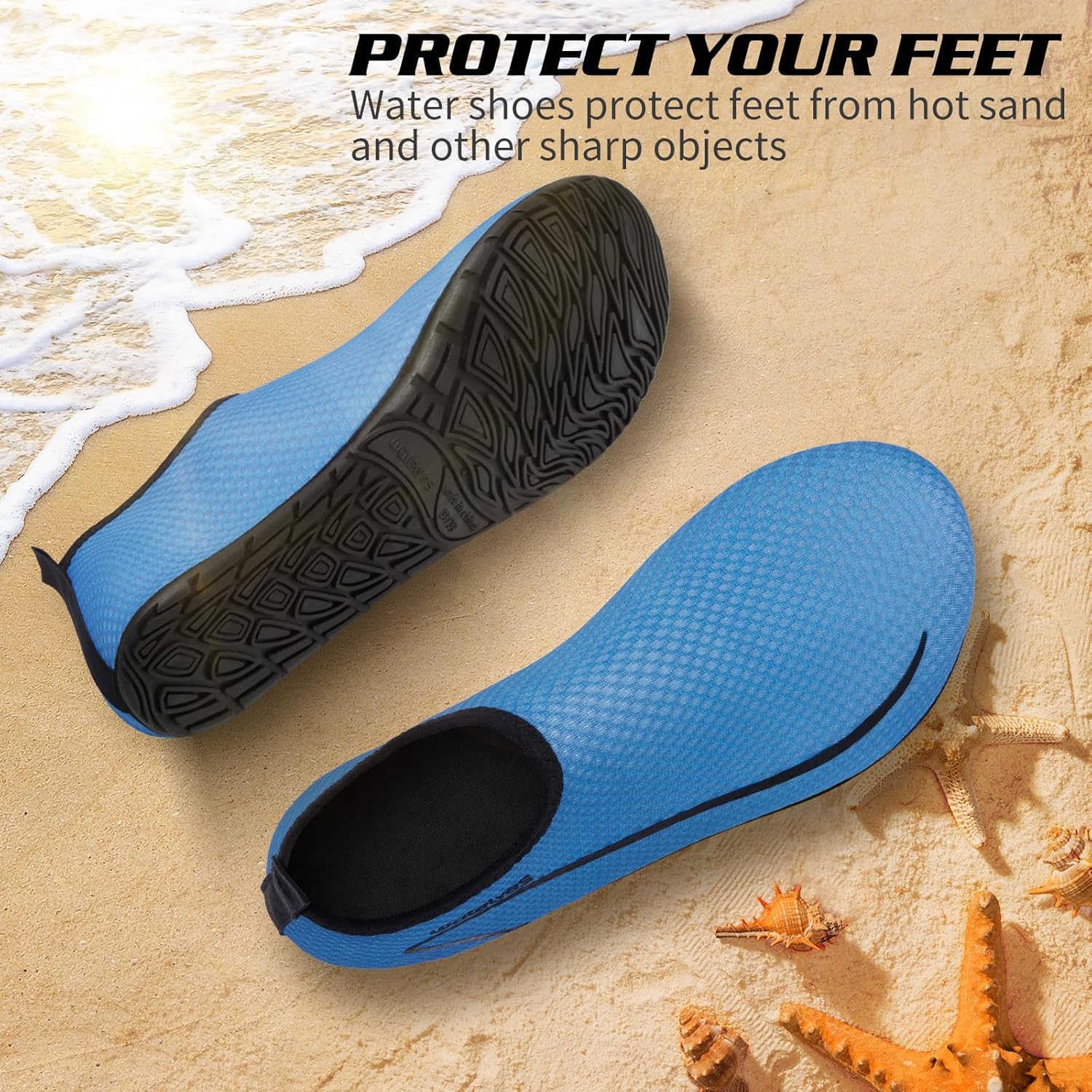 Thumbnail 2 de Swim Water Shoes Aqua Socks Barefoot for Sea, Beach, Pool – Unisex