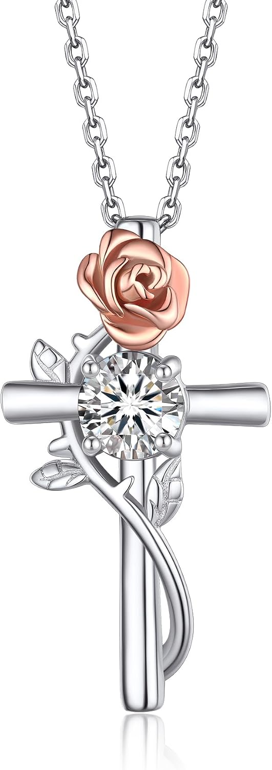 Detalle de MomentWish Moissanite Collana donna 925 💍