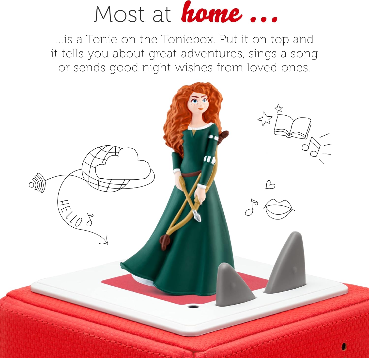 Detalle 2 de Disney Brave tonies Audio Character for Toniebox