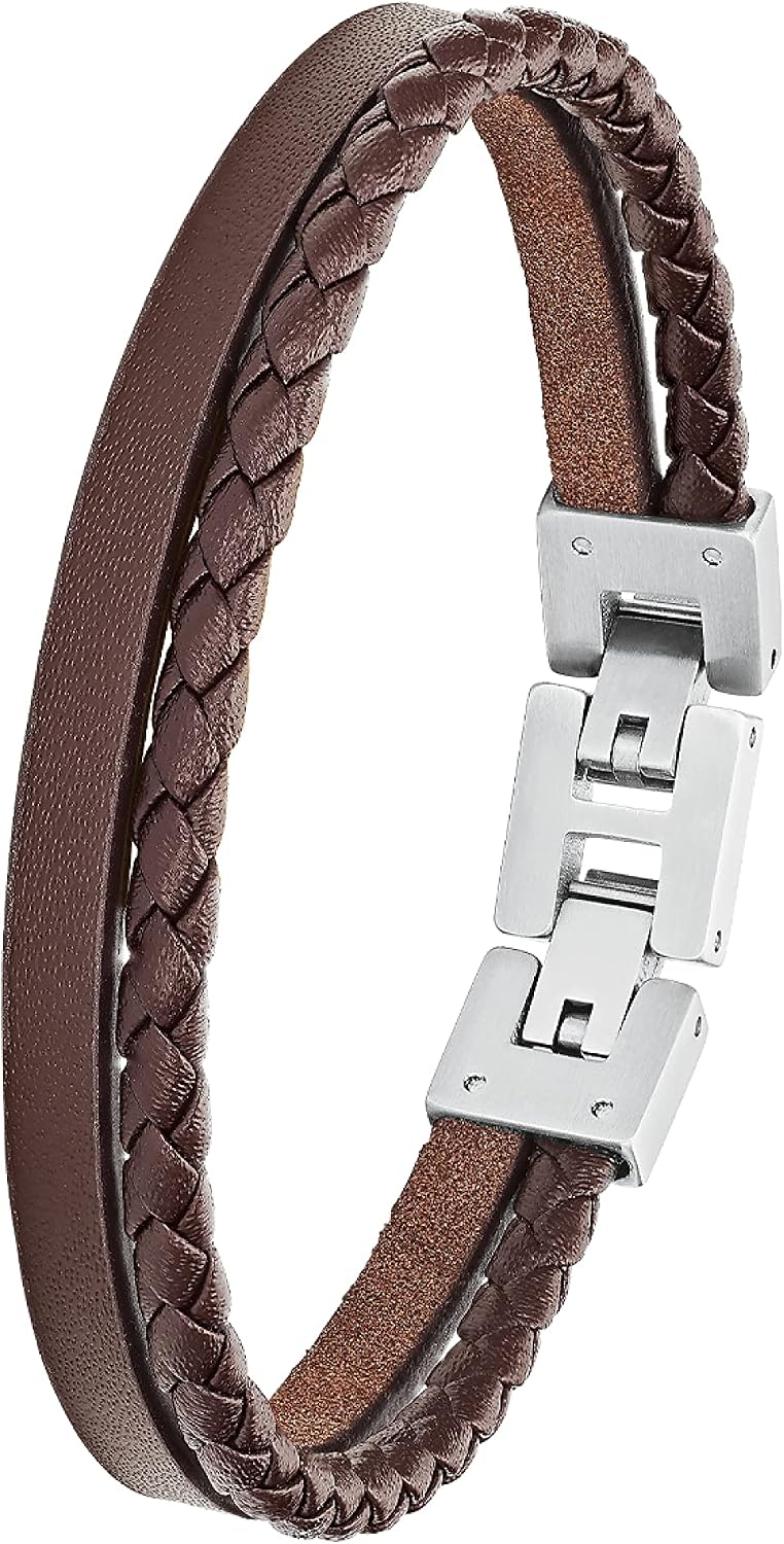 Detalle de s.Oliver Herren Halskette & Armband mit 20+1,5 cm
