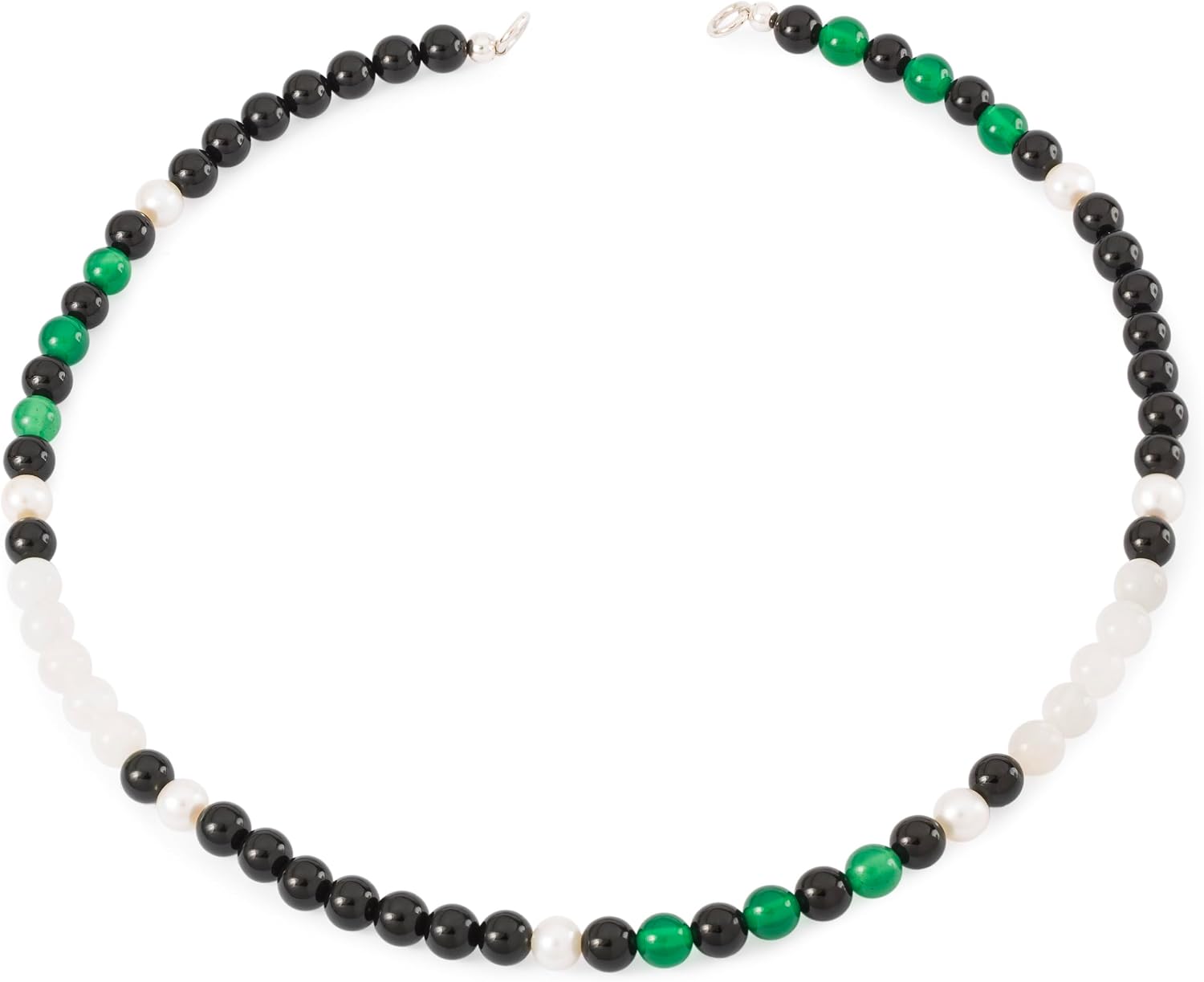 Detalle de Trollbeads Collana con pietre preziose – originale senza chiusura, due lunghezze
