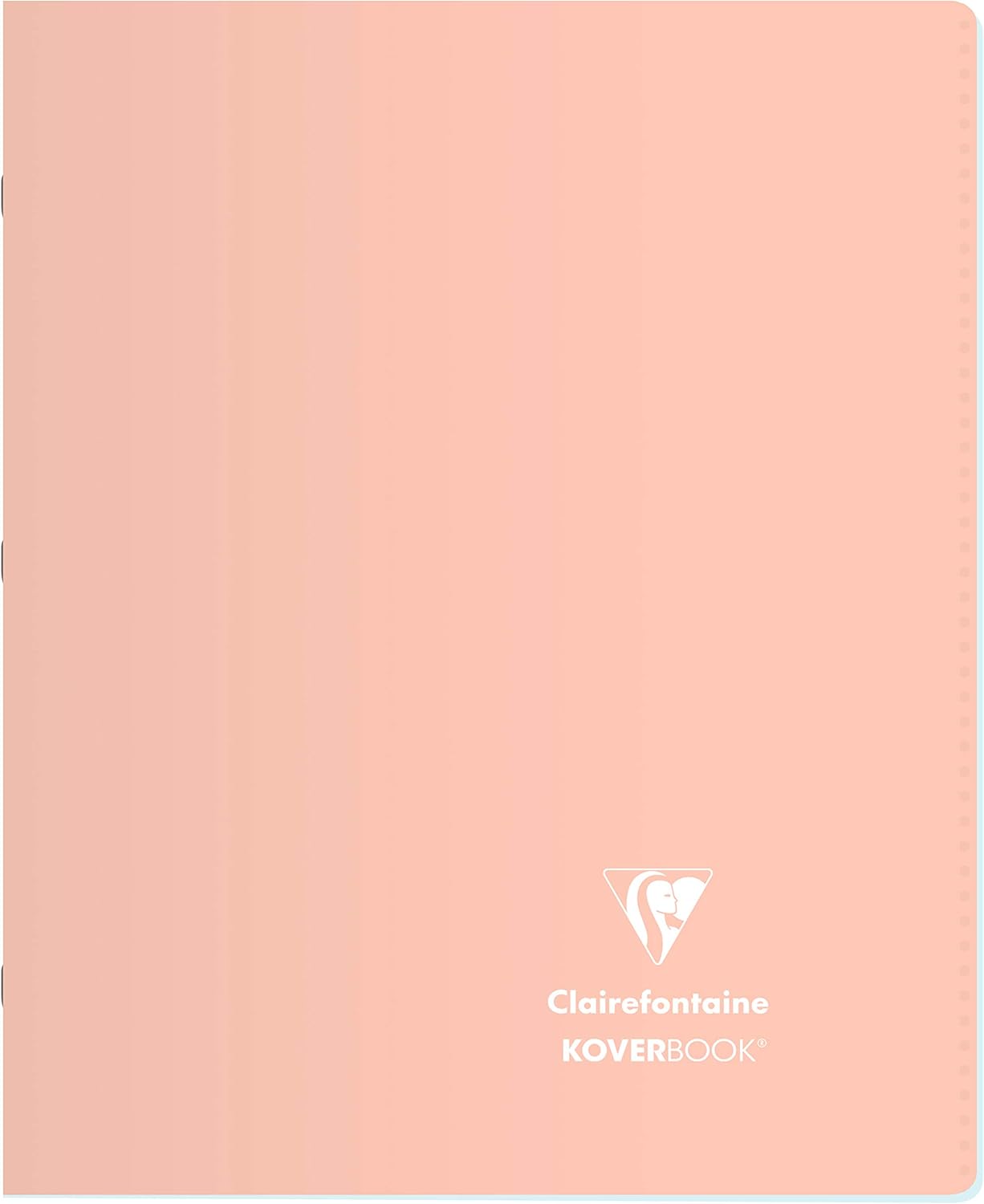 Thumbnail 3 de Clairefontaine 951481C – Lot de 10 Cahiers Agrafés Koverbook Blush 17x22 cm, 96 Pages