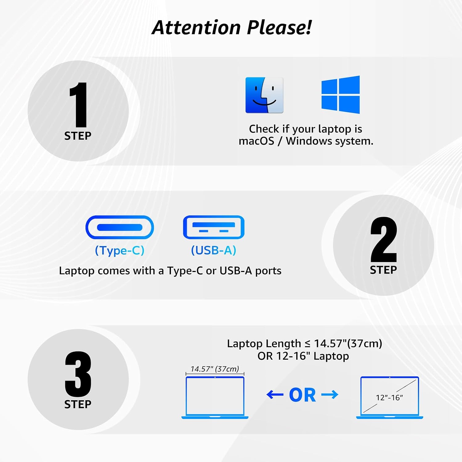 Thumbnail 6 de KPKUE X90M 14" Triple Laptop Screen Extender
