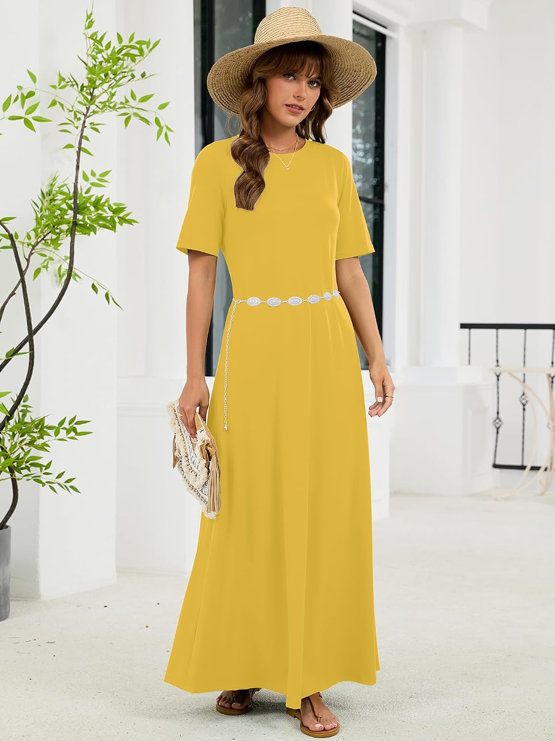 Detalle de KORSIS Maxi Dress