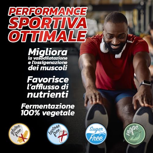 Detalle de PROLABS Citrullina PURE in Polvere 100% Pura e Vegan – 3500 mg per porzione, integratore di L-Citrullina per pre e intra workout (500 g, gusto Neutro)