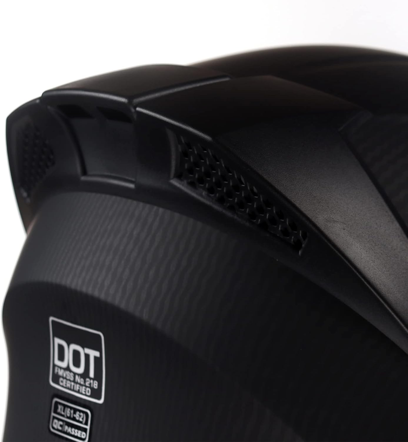Thumbnail 4 de KYPARA Full Face Helmet with Internal Tinted Visor — DOT Approved, Matt Black (Large)