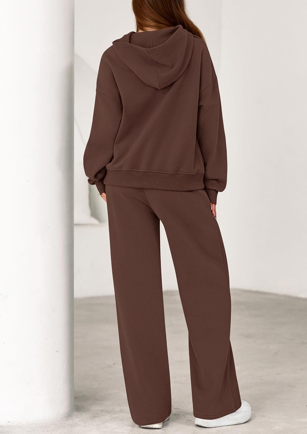Detalle 1 de PRETTYGARDEN Women's Two-Piece Sweatsuit, Cotton-Poly Blend
