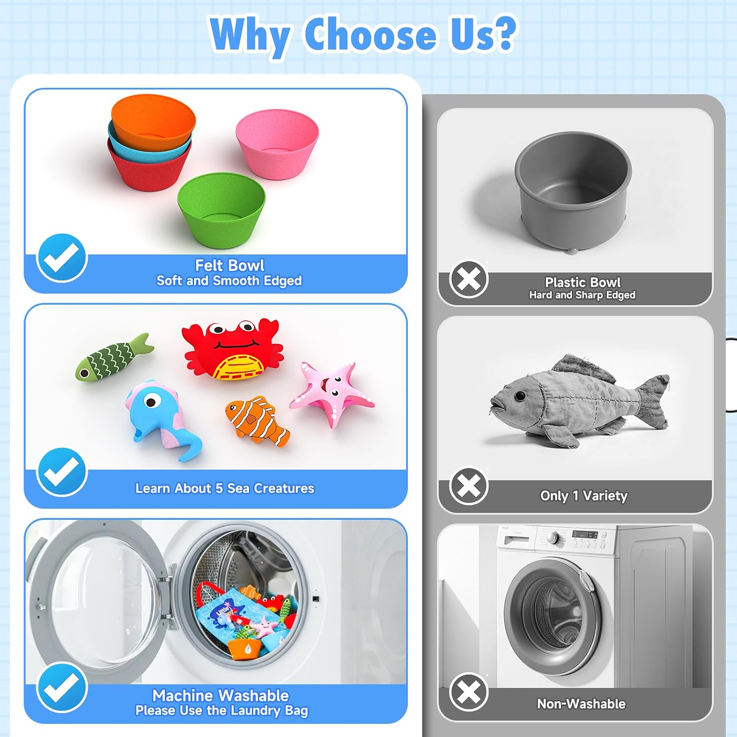 Thumbnail 5 de Envyvip Toddler Fishing Toy 22pcs 🎣