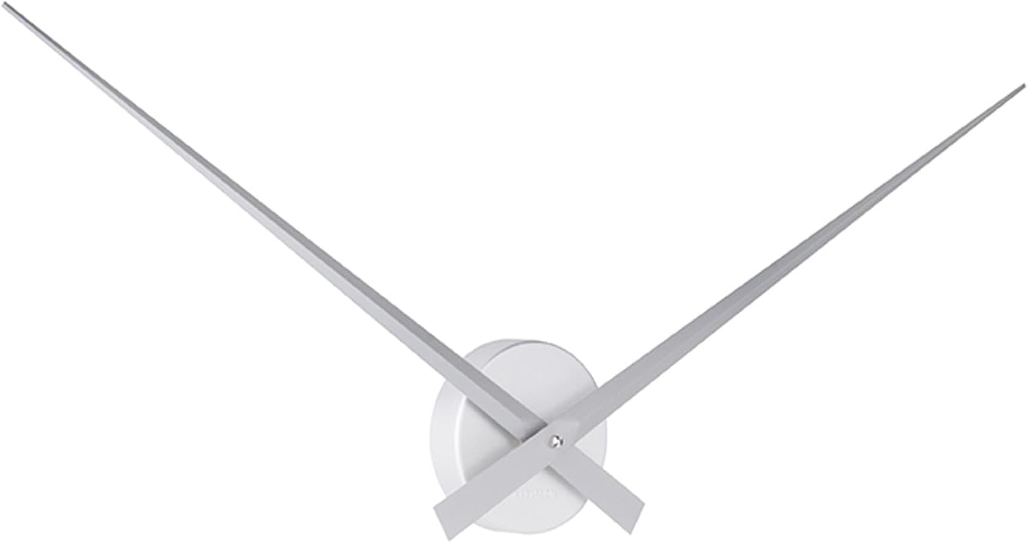 Thumbnail 2 de Karlsson Little Big Time srebrny zegar ścienny z aluminium, Ø 77,5 cm