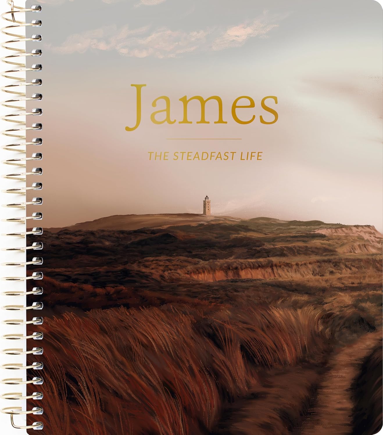 Detalle de The Daily Grace Co. James | The Steadfast Life Bible Study, 7-Week Spiral-Bound