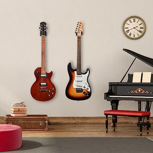 Detalle de New Bee Guitar Wall Mount Hanger – Solid V-Shaped Bracket for All Sizes (UK)