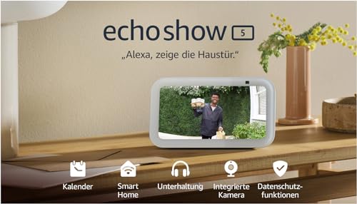 Thumbnail 8 de Echo Show 5 (Neueste Generation) – Kompaktes Smart-Display mit Alexa+ für dein Zuhause