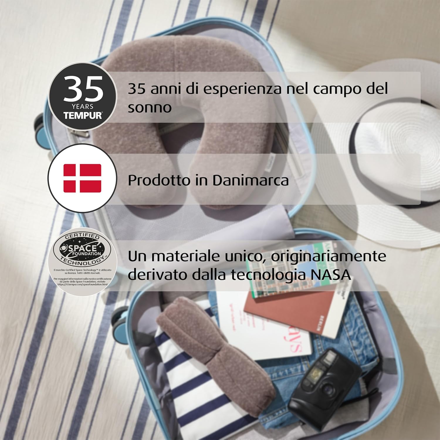 Thumbnail 4 de TEMPUR mascherina per dormire regolabile 💤