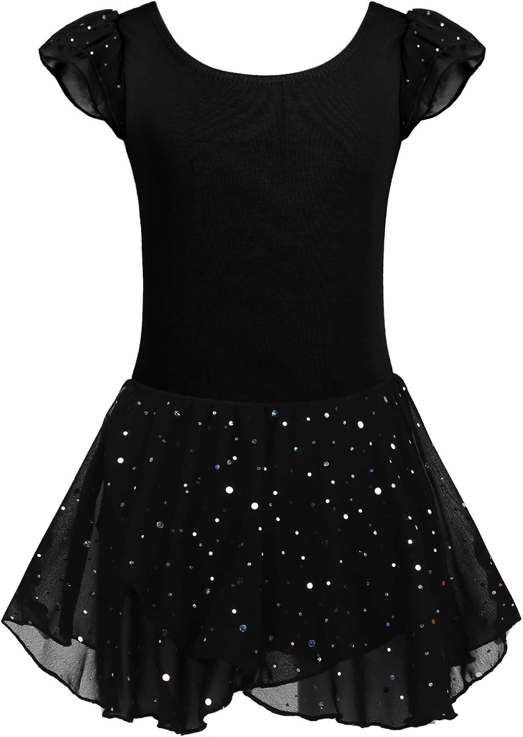 Detalle 2 de Trudge Girls Ballet Dress with Ruffle Sleeve and Chiffon Skirt