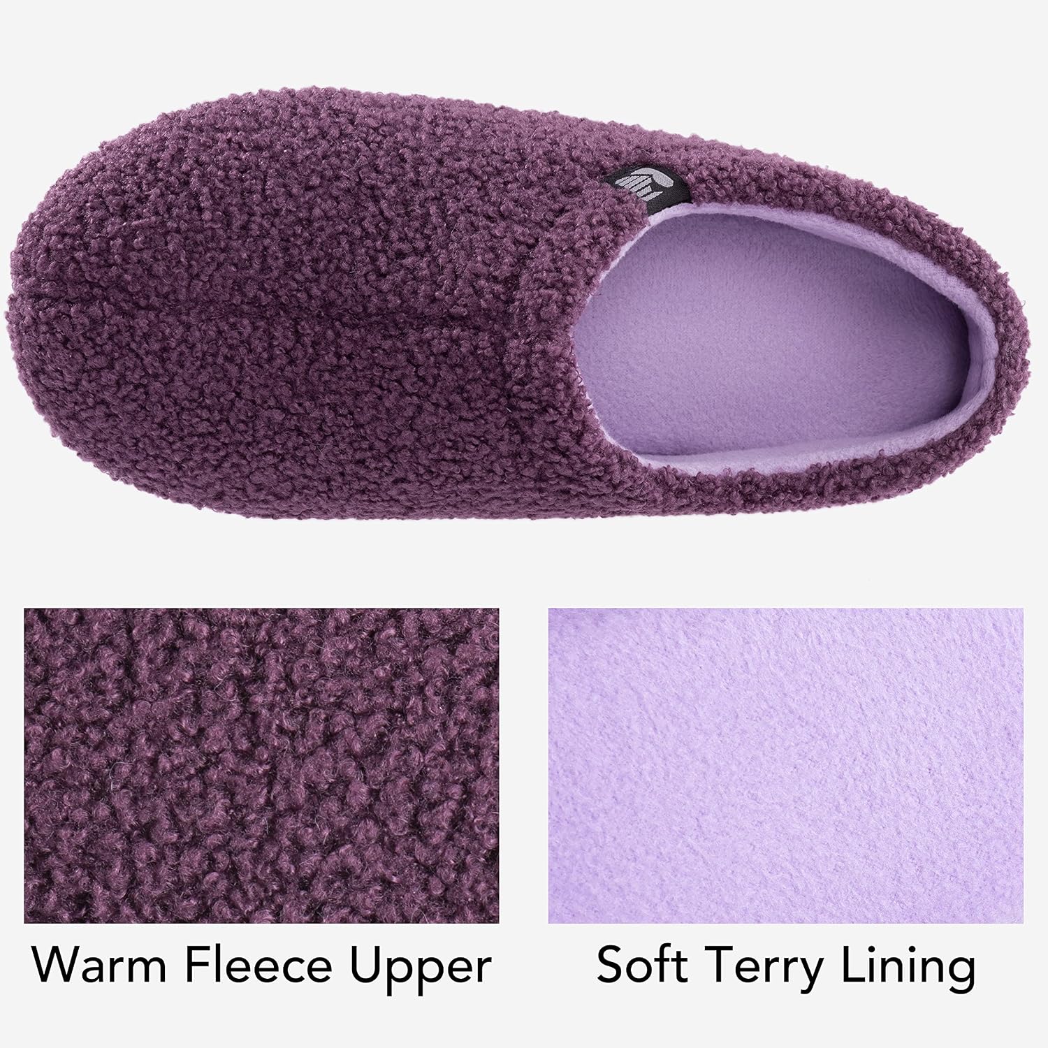 Thumbnail 4 de RockDove Women's Teddy Fleece Indoor Slipper