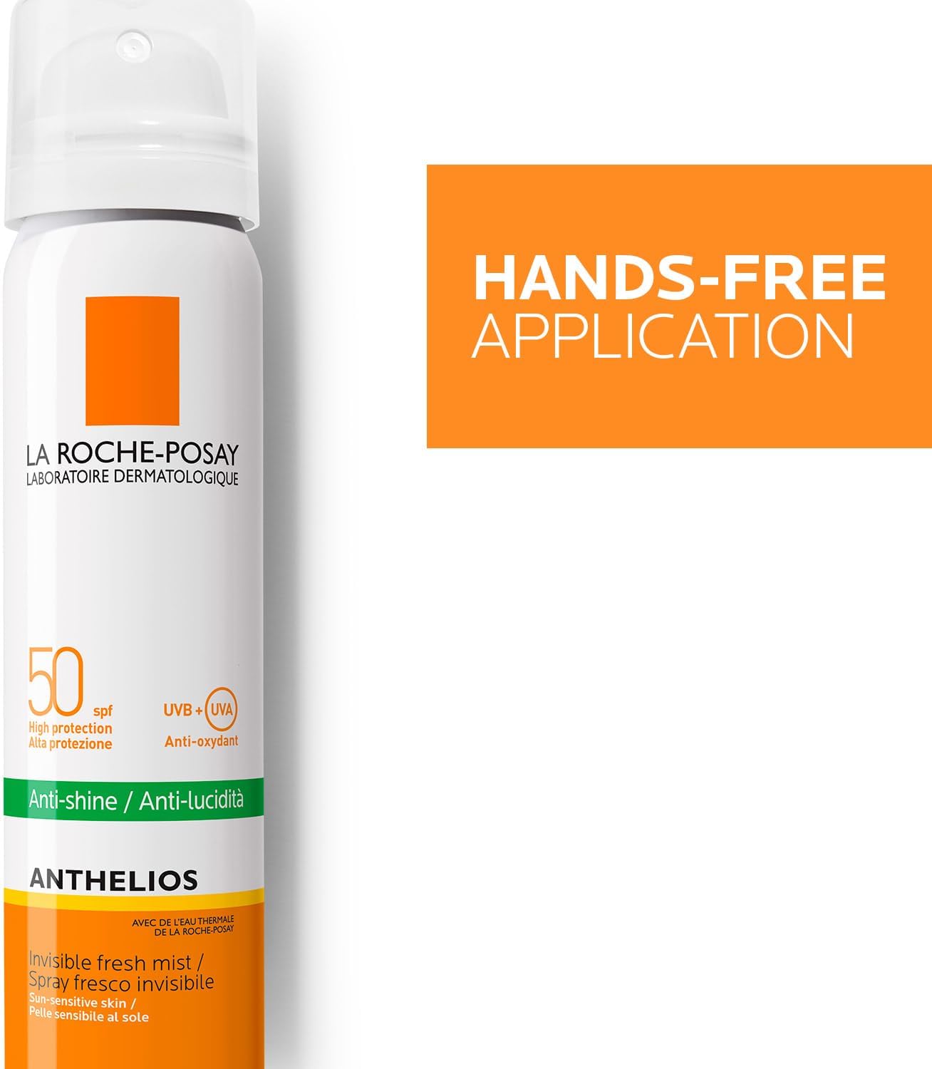 Detalle de La Roche-Posay Anthelios Invisible Fresh Mist SPF50 (75ml)