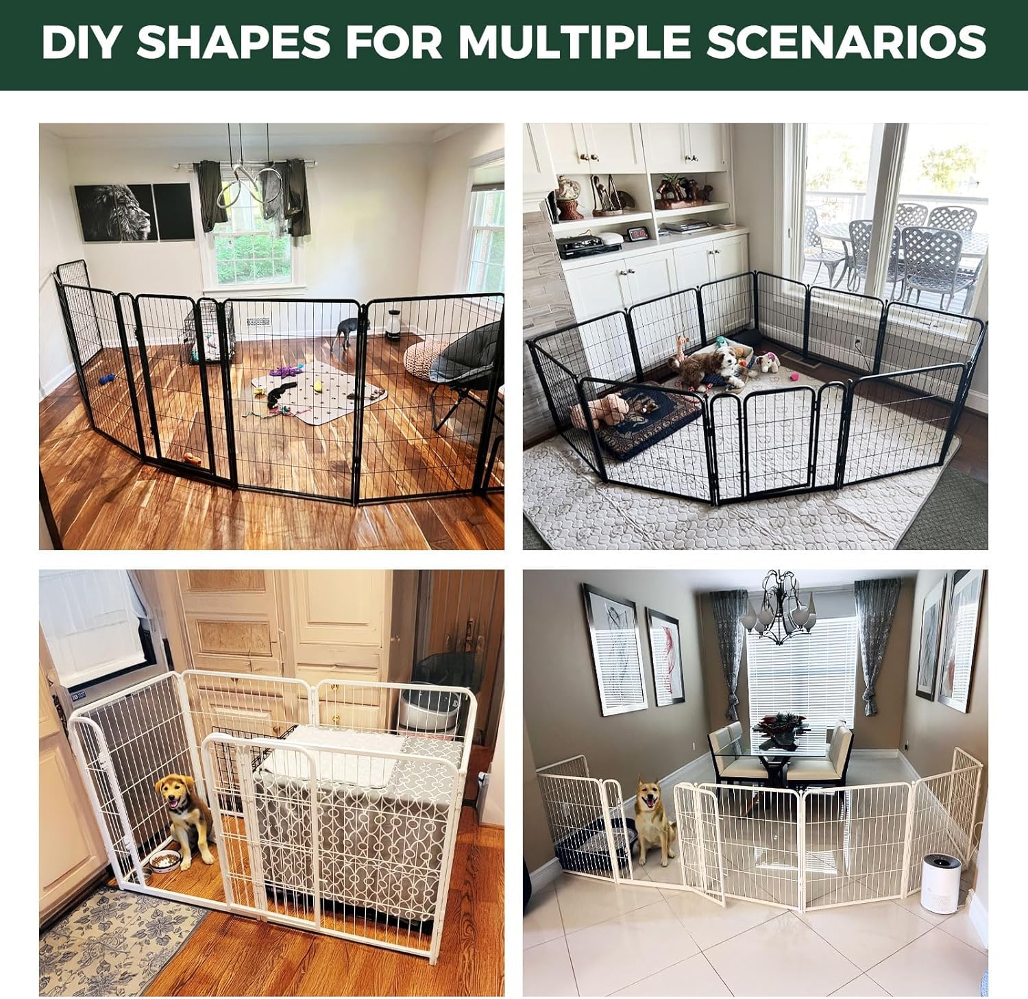 Detalle de FXW Homeplus Unleashed 24" Indoor Dog Playpen