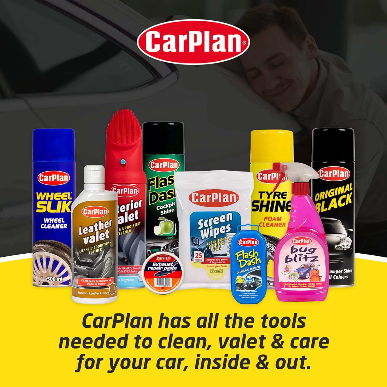 Thumbnail 5 de CarPlan TYS500 Tyre Slik – Wet Look Tyre Spray