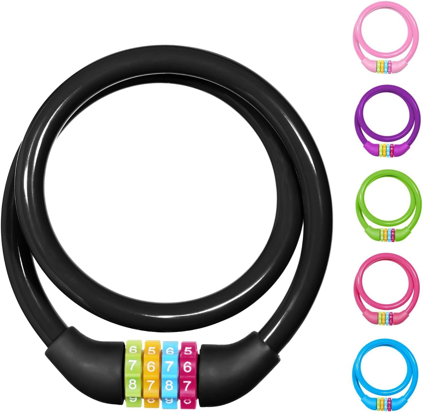 Ainiv 4-Digit Password Bicycle Lock