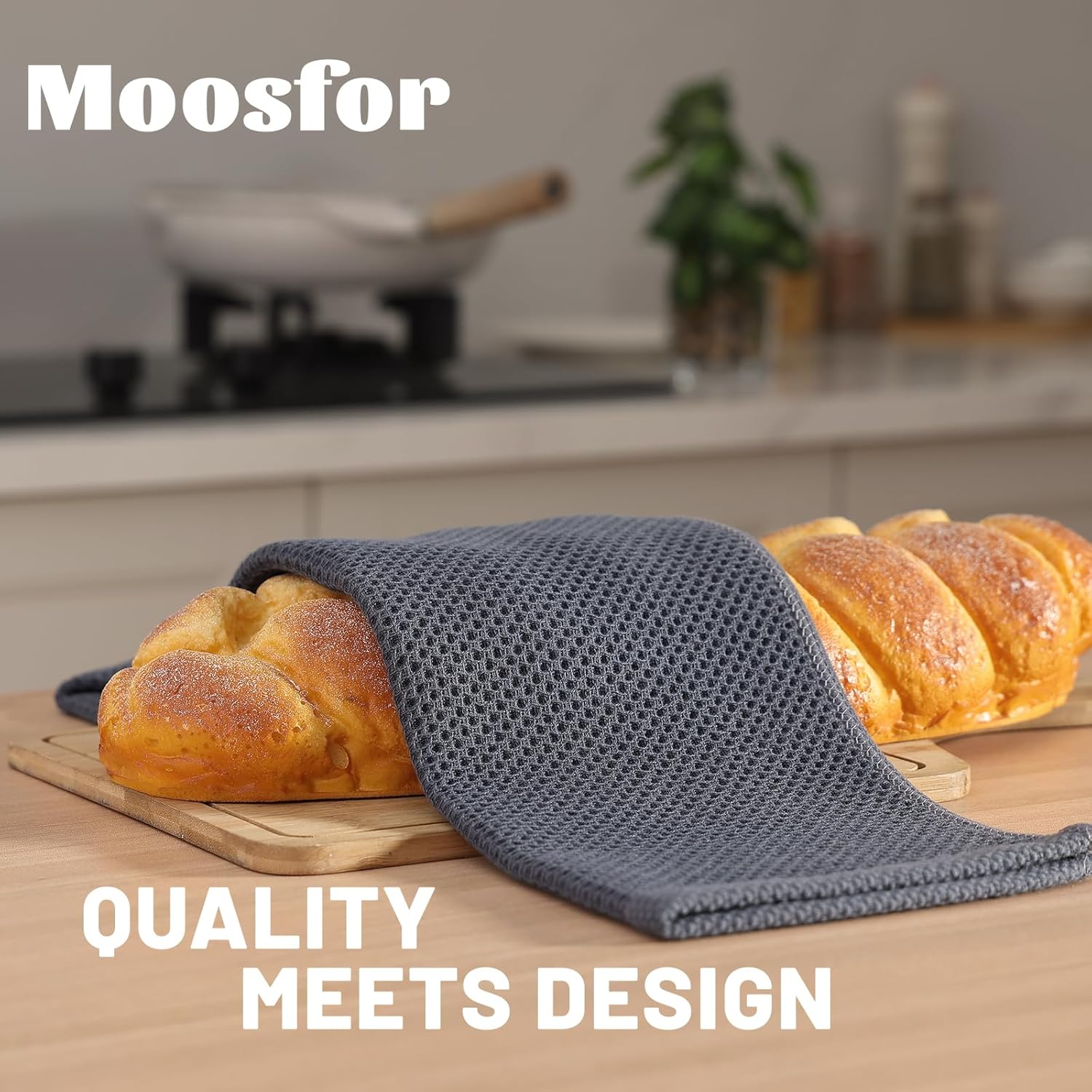 Thumbnail 1 de Moosfor Cotton Kitchen Cleaning Cloths 6 Pack