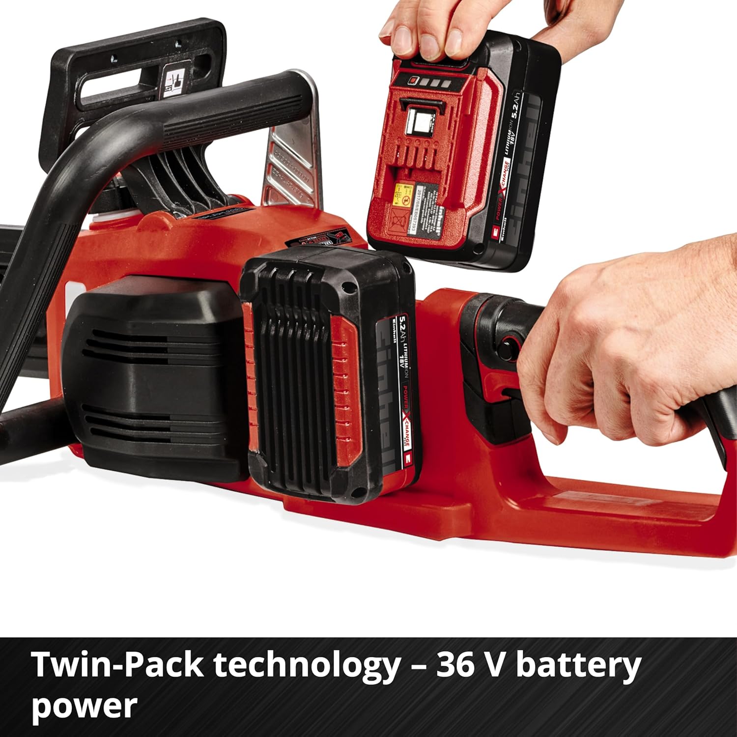 Thumbnail 6 de Einhell Cordless Chainsaw 36V Power X-Change, 14 Inch with Oregon Bar – Cordless Cutting Power
