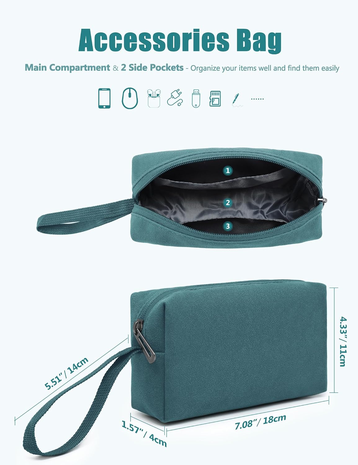Thumbnail 4 de HYZUO 13.3–14 inch laptop sleeve with stand