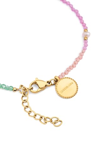 Detalle de SINGULARU Pulsera Dye Pearls Colors 16+3 cm 💍