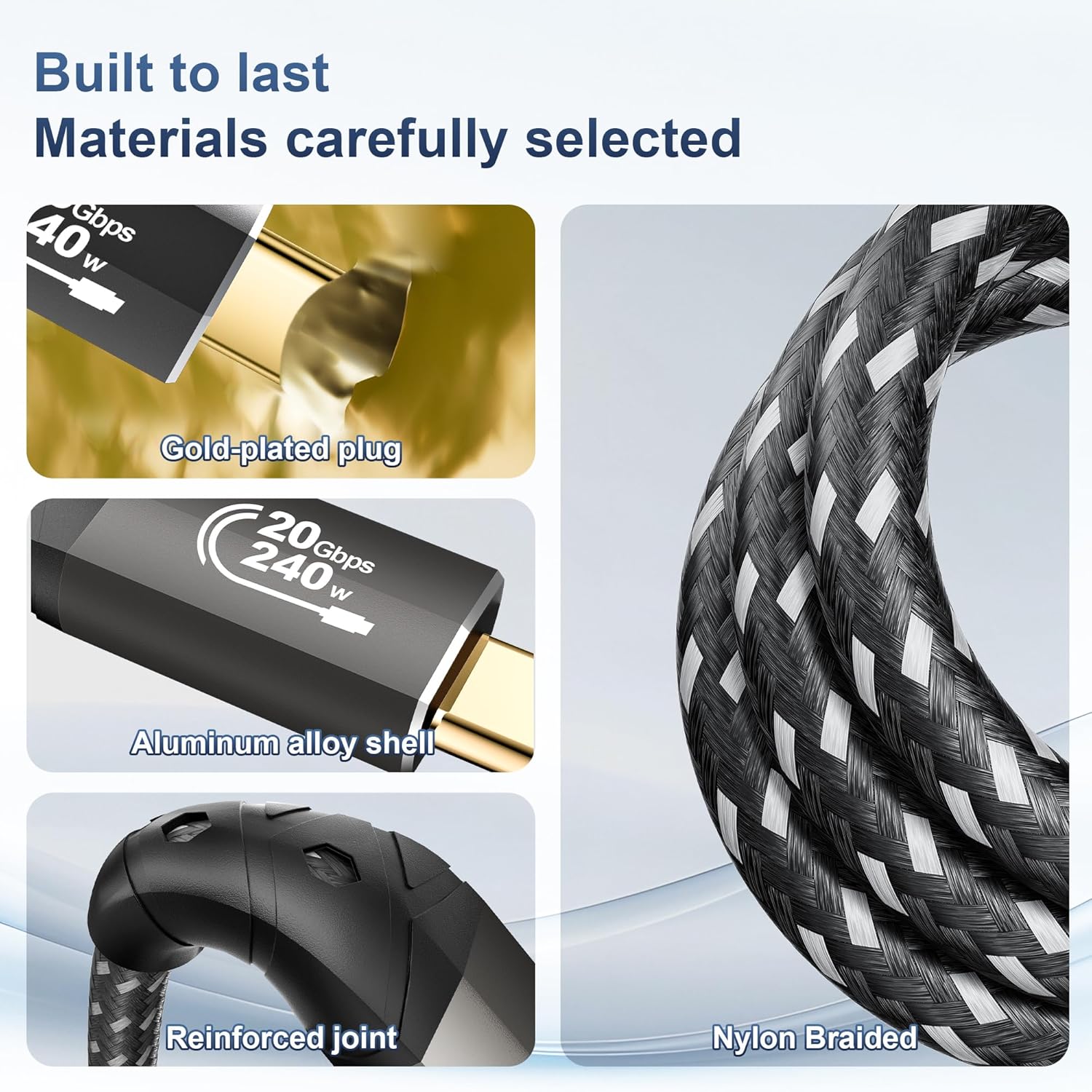 Thumbnail 5 de ZIKNYDO USB C Extension Cord 5m