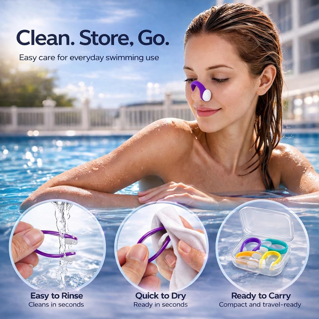 Thumbnail 3 de STSAIL Tappanaso per Piscina – Set da 10 tappini in silicone, adatto a adulti e bambini oltre 7 anni