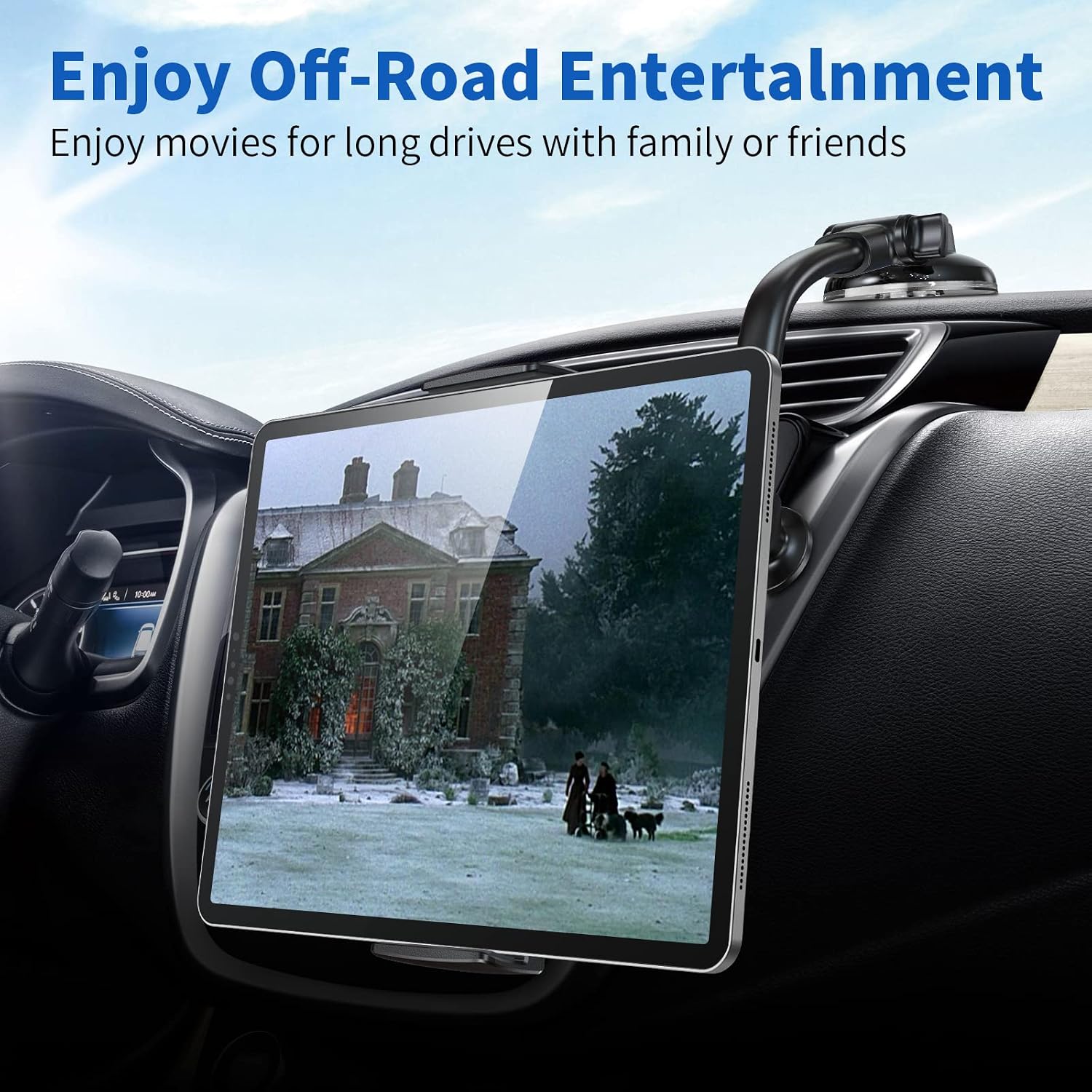 Thumbnail 6 de APPS2Car af55d9a0-1fb2-4a3b-91b1-206570ac9e08 Car Tablet Holder, 13-inch Arm