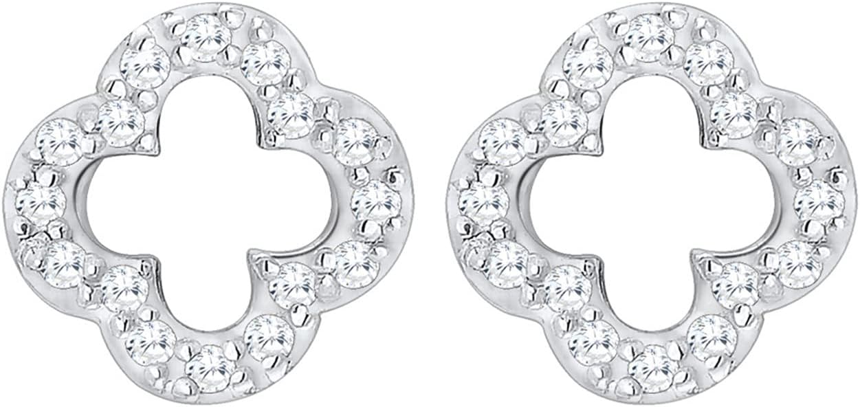 Thumbnail 1 de Elli Kleeblatt Ohrstecker aus 925 Silber