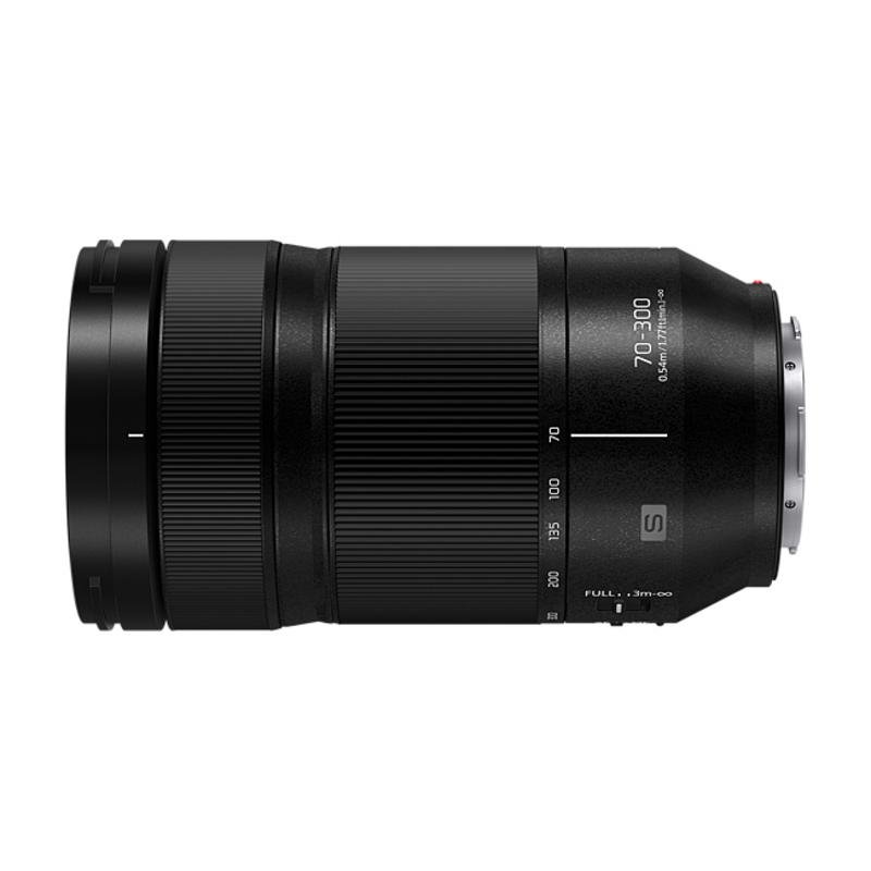 Detalle de Panasonic Lumix S-R70300 70-300 mm f/4.5-5.6 OIS: telezoom estabilizado para Leica L