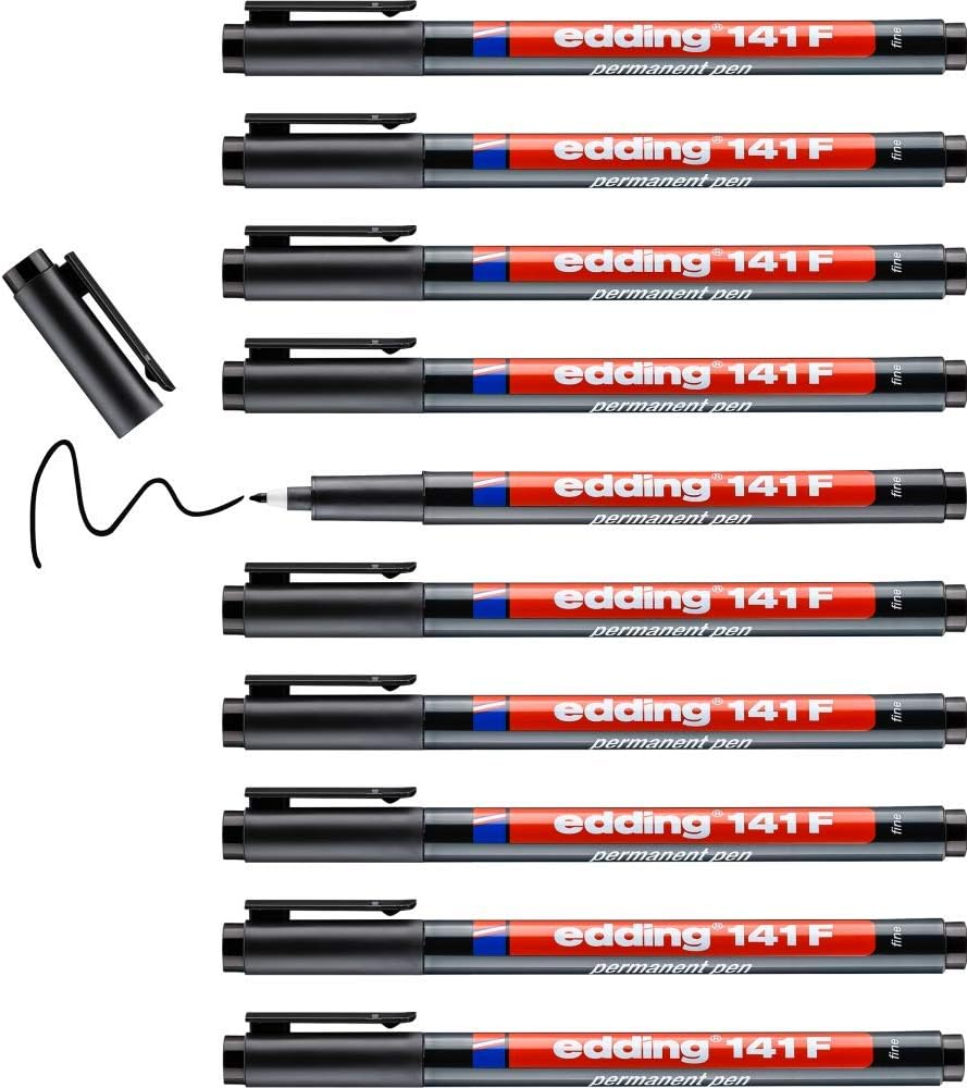 Detalle de Edding 141 F permanent pen, 0.6 mm