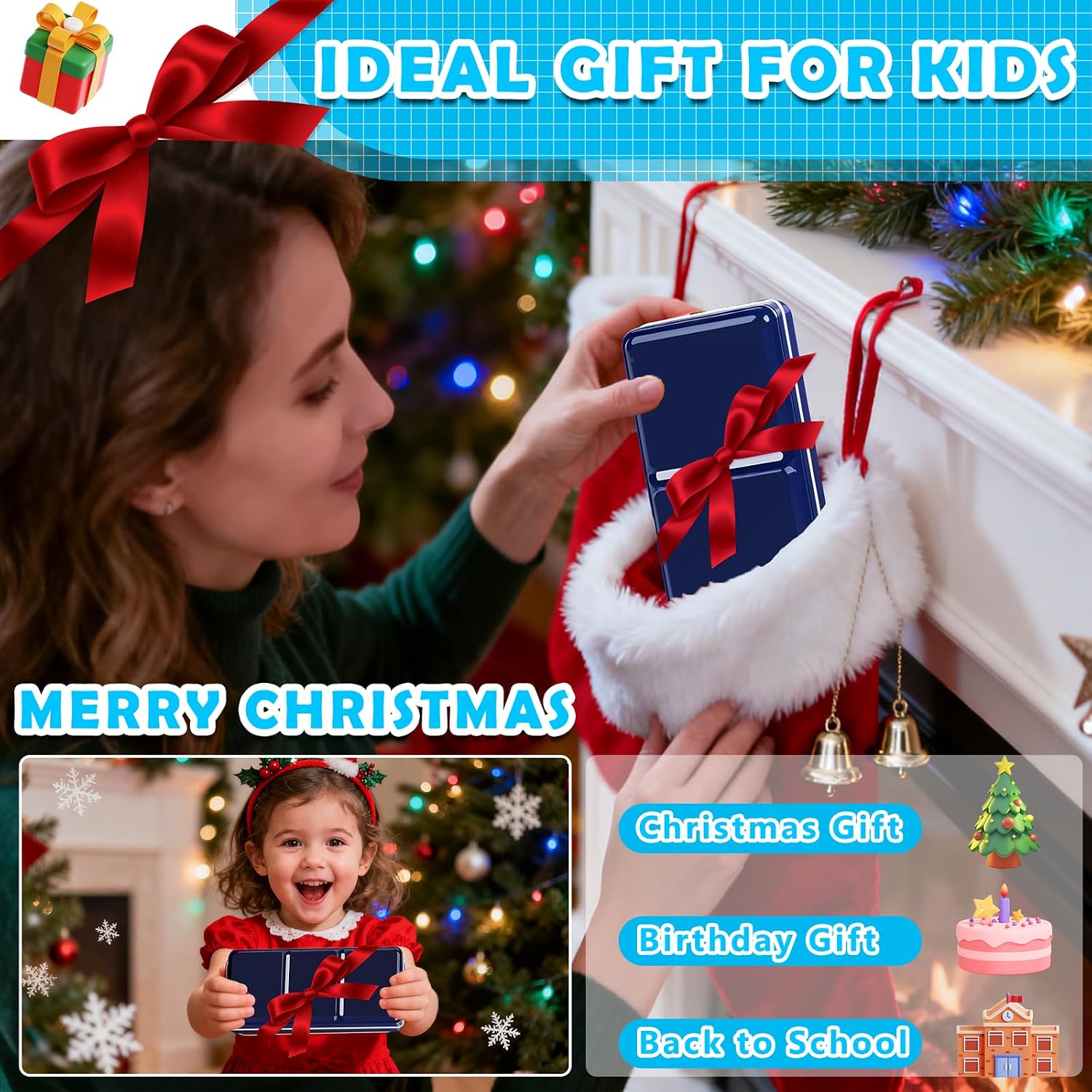 Thumbnail 4 de Odjas Mini Magnetic Tiles Travel Set 30pc