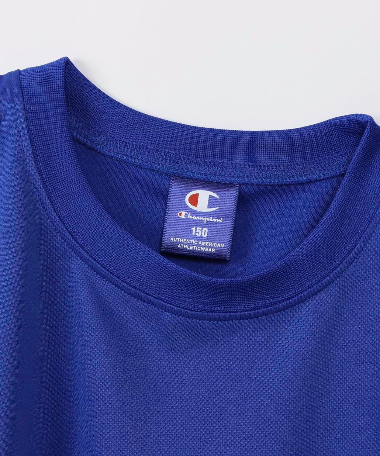 Detalle de Champion CK-BS307 キッズ半袖Tシャツ 吸水速乾・UVカット・ワンポイント刺繍