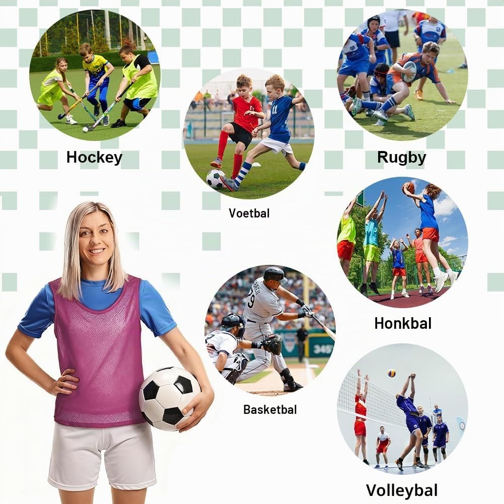 Thumbnail 6 de AUYAO trainingshesjes, 6-delige set van ademend mesh
