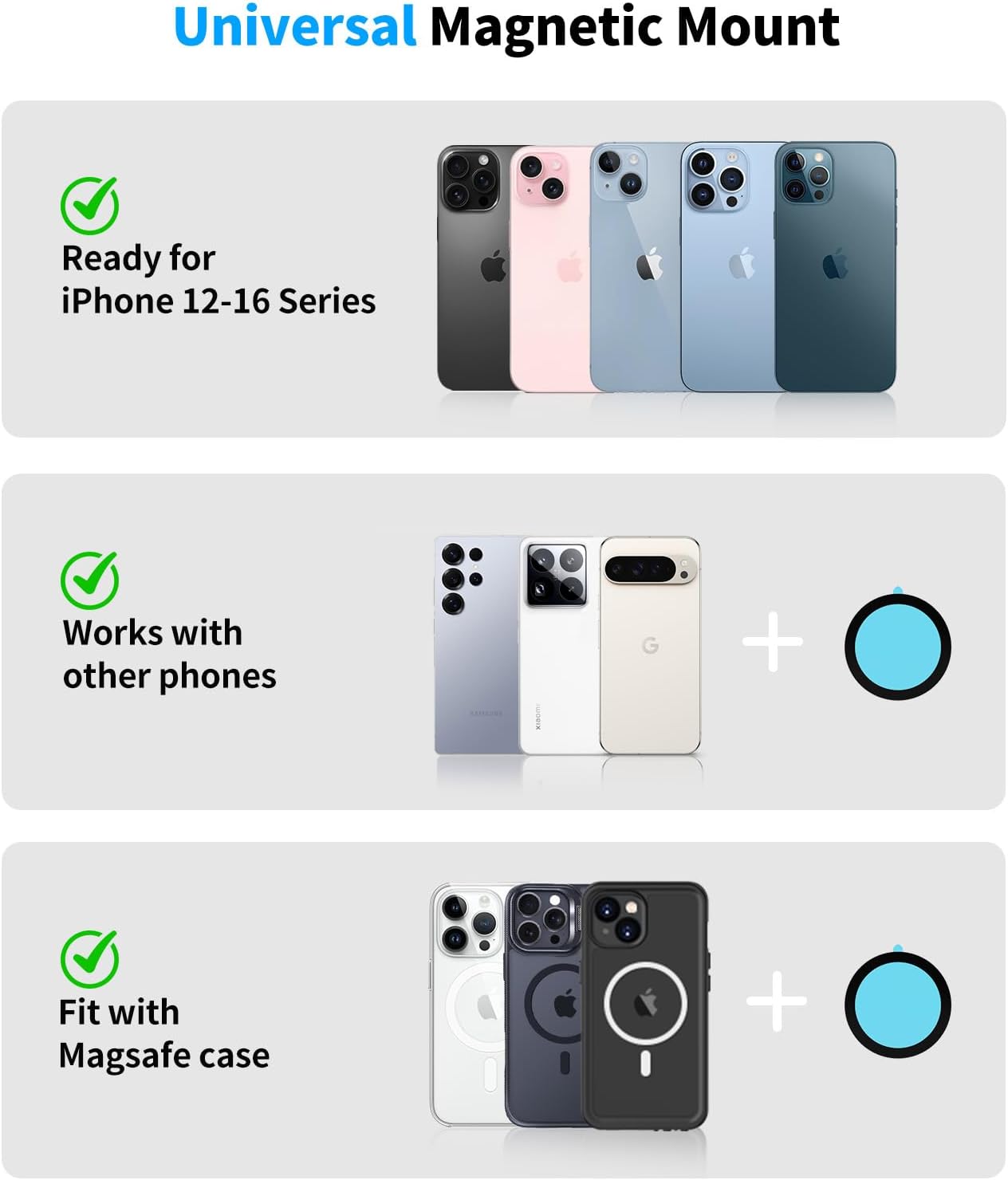Thumbnail 5 de Beeasy Magnetic Car Phone Holder 2800 GF