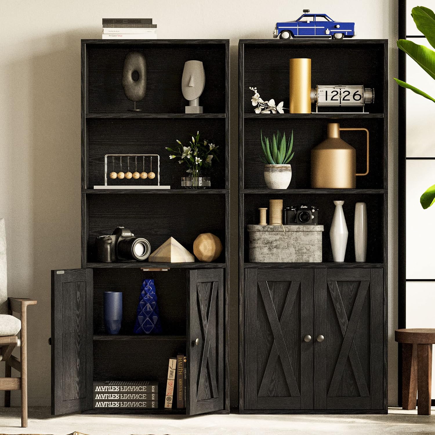 Detalle 2 de IRONCK Bookshelf, 5-Tier