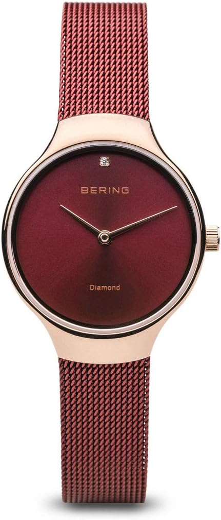 Detalle de Bering Damen Quarz Uhr 13326 mit Saphirglas, 26 mm und 3 ATM