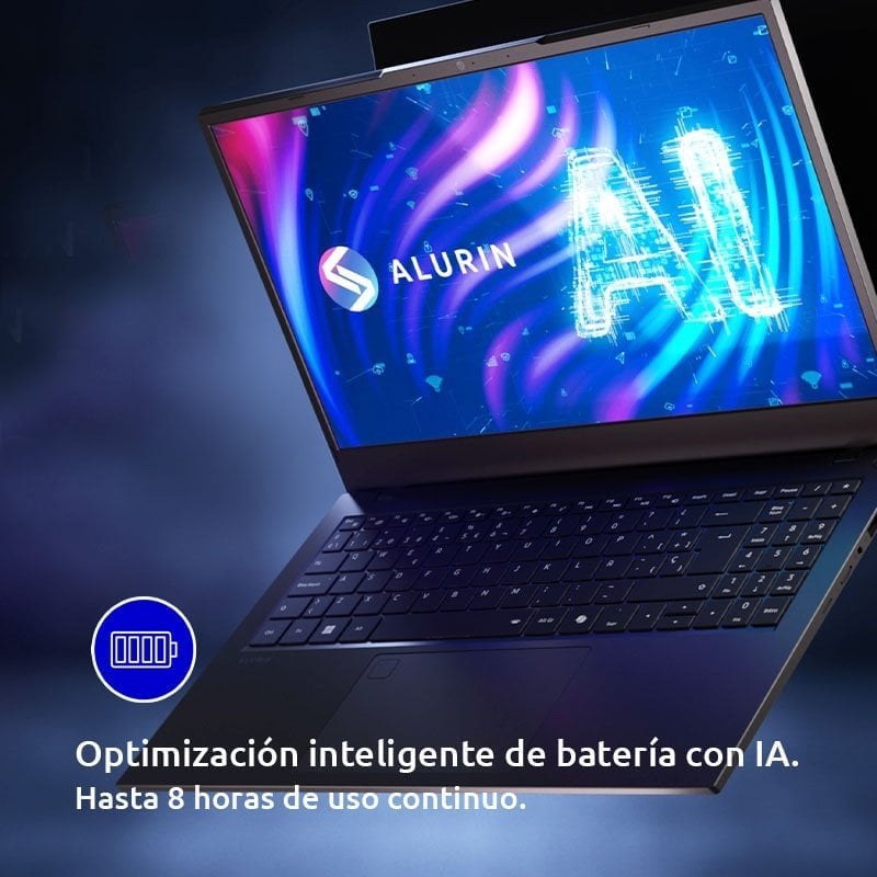 Thumbnail 2 de Portátil Alurin Flex Advance IA Intel Core Ultra 7 15,6" FHD, 16 GB, 1 TB SSD, Windows 11 Pro