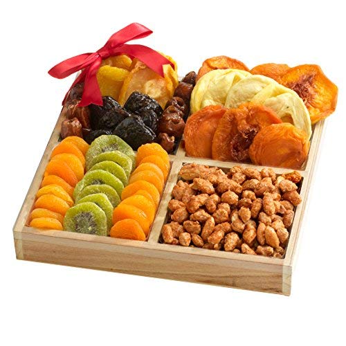 Detalle de Broadway Basketeers Dried Fruit Gift Tray for Birthdays and Thank-Yous