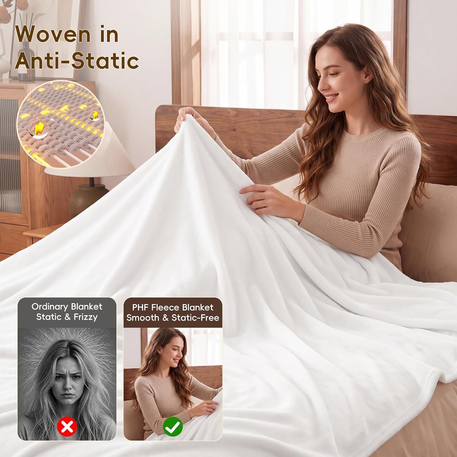 Detalle de PHF Fleece Blanket 300 GSM