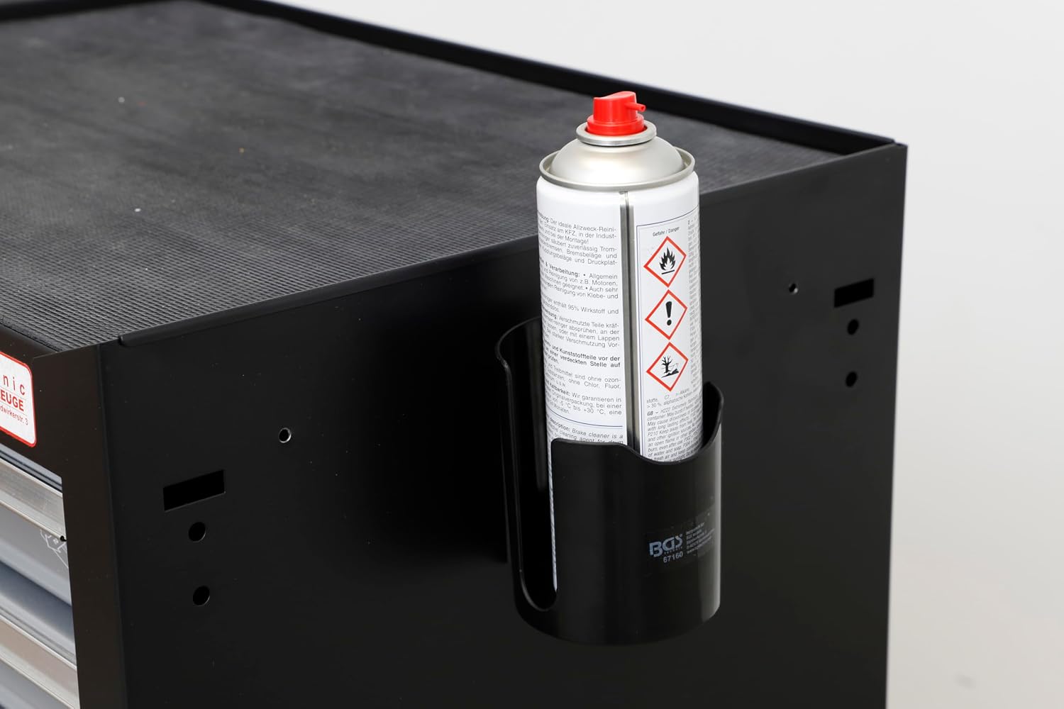 Detalle de BGS 67160 porte-gobelet magnétique pour aérosol (diamètre 88 mm, hauteur 188 mm)