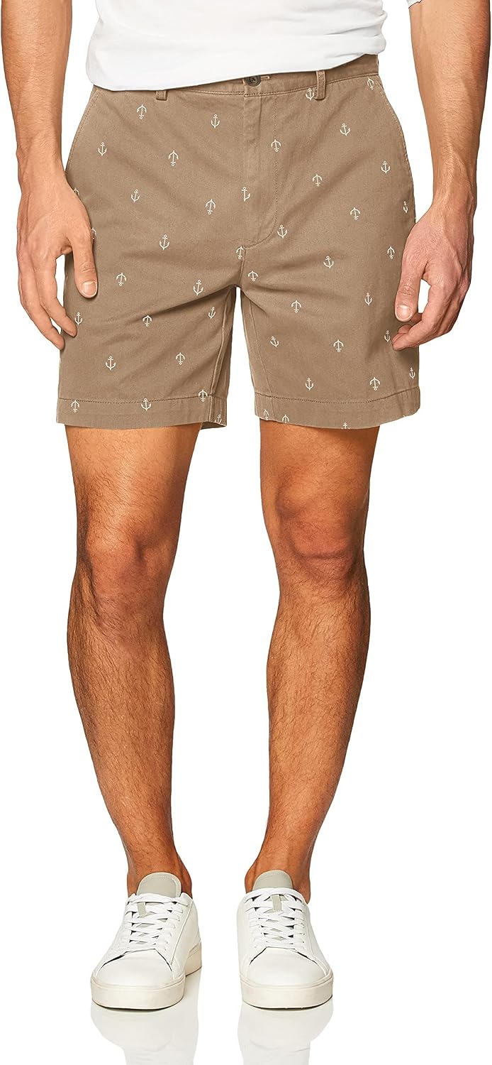 Detalle de Amazon Essentials Men's Classic-Fit 7" (18 cm) Chino Shorts